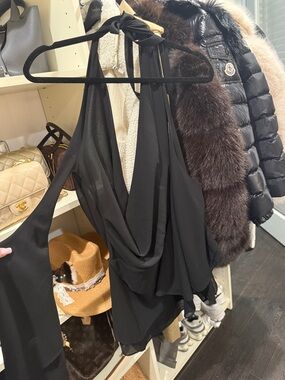 Black halter IAMGIA dress